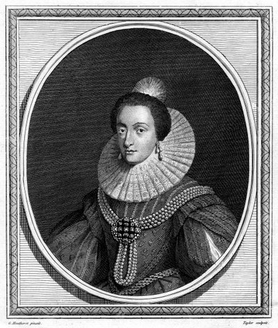 Elizabeth, Electress Palatine e Rainha da Boêmia, 1787. de Taylor