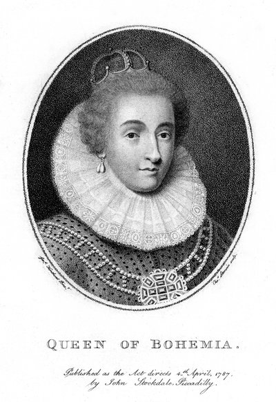 Elizabeth, Electress Palatine e Rainha da Boêmia, 1787. de Taylor