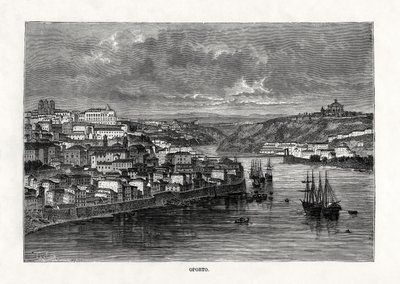 Porto, Portugal, século XIX de Taylor