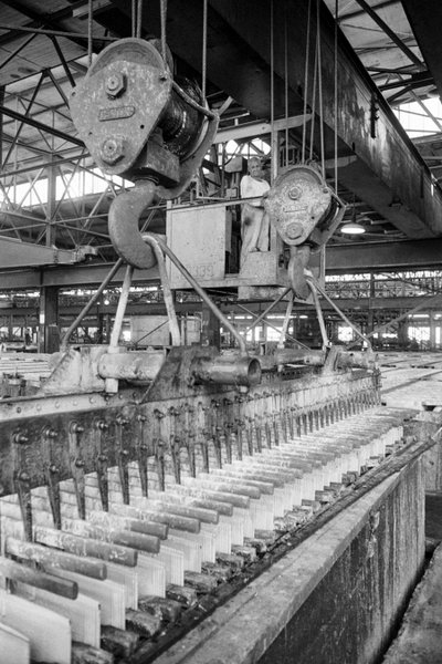 Phelps Dodge Smelter Douglas Arizona, fundição de cobre da mina de cobre Phelps Dodge... de Ted Spiegel