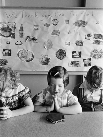 Sala de aula da escola dominical na Primeira Igreja Congregacional de Bellevue de Ted Spiegel