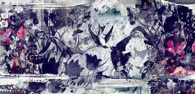 Irmandade, 2015 (meios mistos sobre tela) de Teis Albers