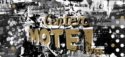 Center Motel, 2015 (Colagem sobre tela) de Teis Albers