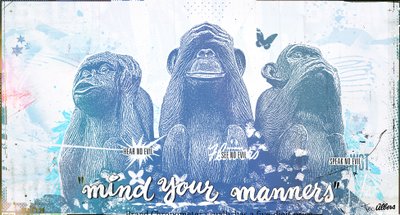 Atenção aos seus modos, 2017 (Colagem sobre tela) de Teis Albers
