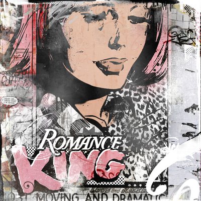 Romance King, 2014 (Acrílico, Tinta Spray sobre Tela) de Teis Albers