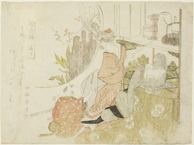 ←Uangji (japonês: Soshi), da série "Shunshoku Lesson" de Teisai Hokuba