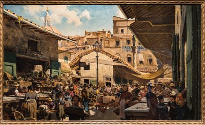 O Mercado Antigo de Telemaco Signorini