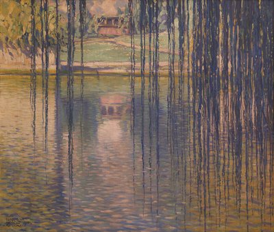 Salgueiros no Lago, 1915. de Teodoro Wolf Ferrari