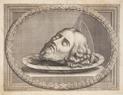 A cabeça de João Batista em um prato de Teresa del Pò