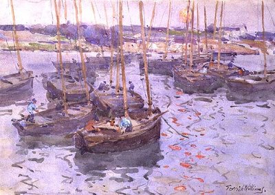 Barcos no Porto de Terrick Williams