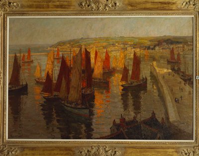 Vermelho e dourado, Brixham de Terrick Williams
