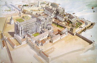 Jewel Tower, Westminster, c1510, c1990-2010. de Terry Ball