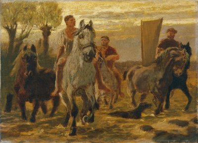 Enchente de cavalos de Teutwart Schmitson