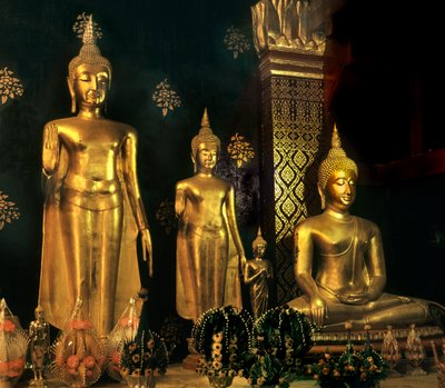 Budas do período de Sukhothai de Thai School