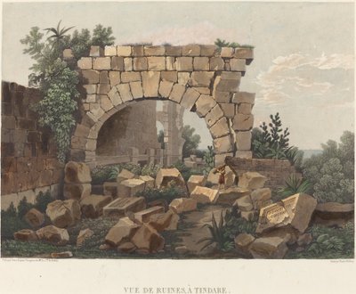 Vista das Ruínas, em Tindare de Thales Fielding after Comte de Forbin
