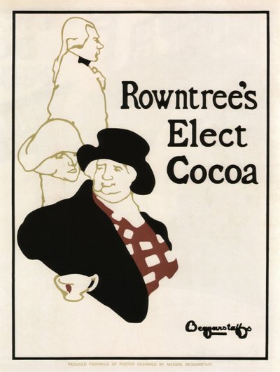 O cacau eleito de Rowntree, 1895 de The Beggarstaffs