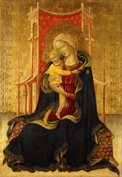 A Madonna da Humildade de The Master of the Carrand Tondo