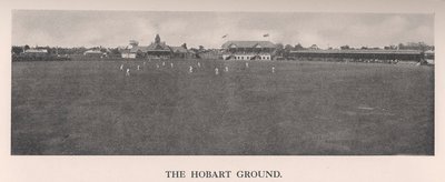 O Hobart Cricket Ground, Tasmânia, Austrália, 1912 de The Sydney Daily Telegraph