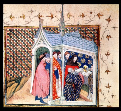 Harl 1319 f.41v O juramento do Conde de Northumberland do 