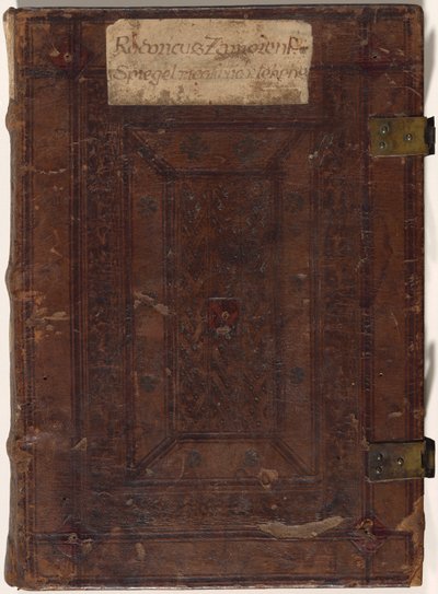 espelho da vida humana de The Zamorensis Master, Master of Boccaccio, Rodericus Zamorensis