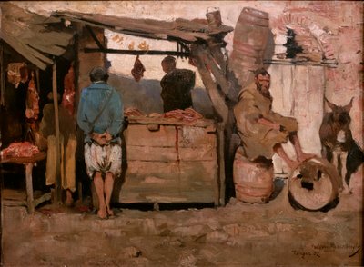 Talho em Tanger de Théo van Rysselberghe
