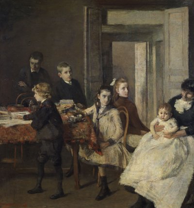 Os filhos de François Van Rysselberghe de Théo van Rysselberghe