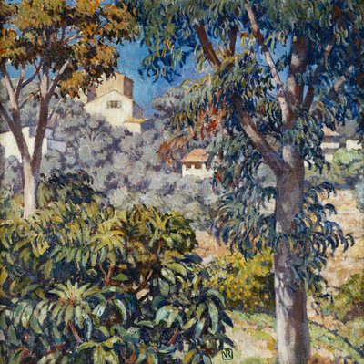 Paisagem do Sul, c.1920-1922 de Théo van Rysselberghe