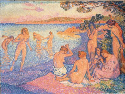 Sunset; The Burning Hour, 1897 de Théo van Rysselberghe