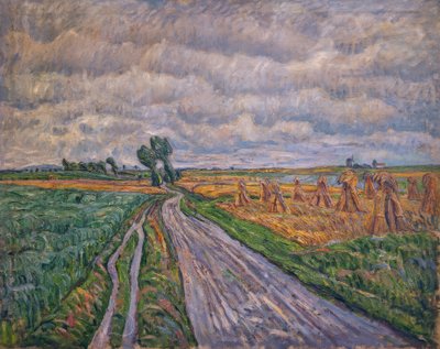 Estrada de terra na medula de Theo von Brockhusen