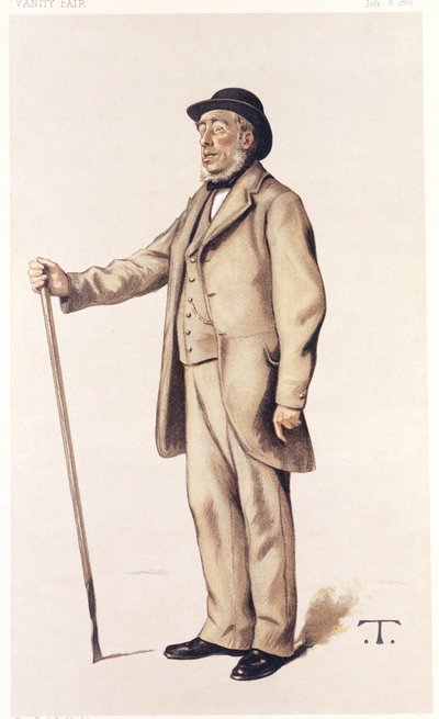Sir John Lawes, agricultor científico inglês, 1882. de Theobald Chartan