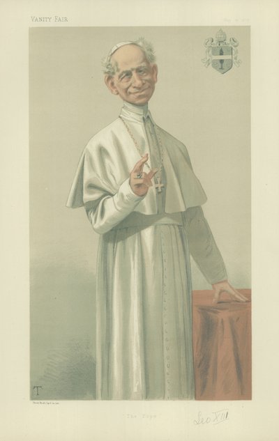 Sua Santidade Papa Leão XIII de Theobald Chartran