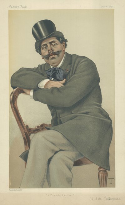 Sr. Paul De Granier De Cassagnac de Theobald Chartran