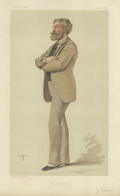 Mr Cyril Flower de Theobald Chartran