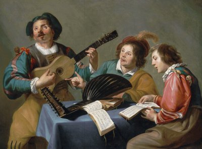Um concerto musical de Theodoor Rombouts