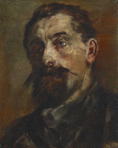 Retrato de um revolucionário de Theodor Alt