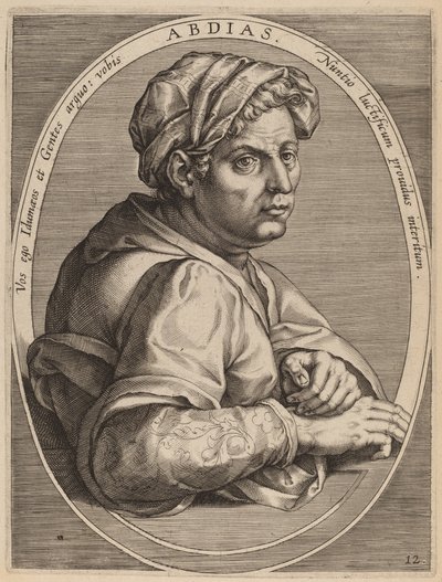 Abdias de Theodor Galle after Jan van der Straet