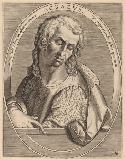 Aggaeus de Theodor Galle after Jan van der Straet