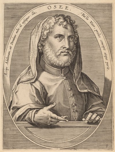 Hosias de Theodor Galle after Jan van der Straet