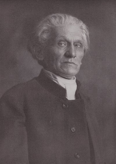 Stefan George, poeta simbolista alemão (fotografia a preto e branco) de Theodor Hilsdorf