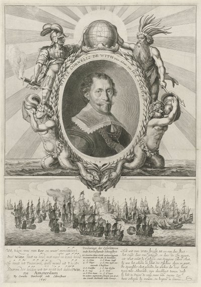 Retrato de Witte Cornelisz. de With de Theodor Matham
