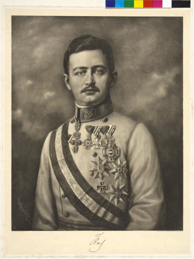 Imperador da Áustria Carlos I de Theodor Mayerhofer