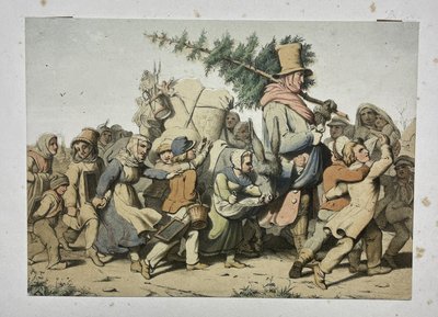 São Nicolau rodeado de crianças de Theodor Mintrop