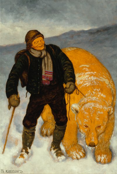 Kjetta em Dovre de Theodor Kittelsen