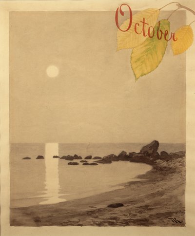 Outubro de Theodor Kittelsen