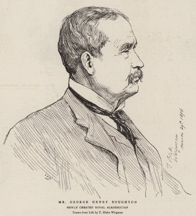 Mr George Henry Boughton de Theodore Blake Wirgman