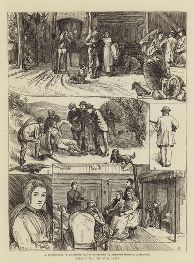 Atirando na Holanda de Theodore Blake Wirgman