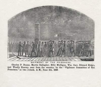 Expedição dos prisioneiros, pub. 1856 de Theodore C. Boyd