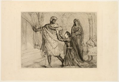 Fora!, prato sete de Otelo de Théodore Chassériau