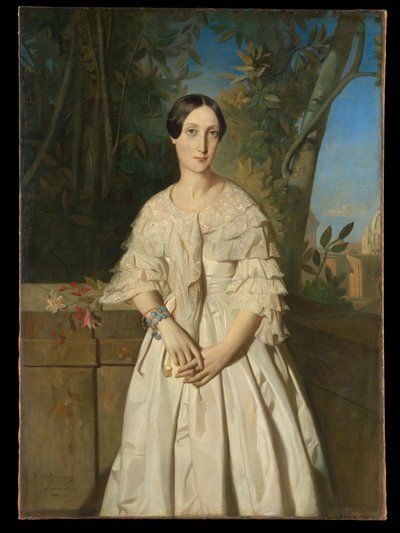 Condessa de La Tour-Maubourg (Marie-Louise-Charlotte-Gabrielle Thomas de Pange, 1816-1850) de Théodore Chassériau