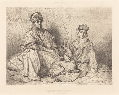 Mulheres mouriscas de Constantina de Théodore Chassériau